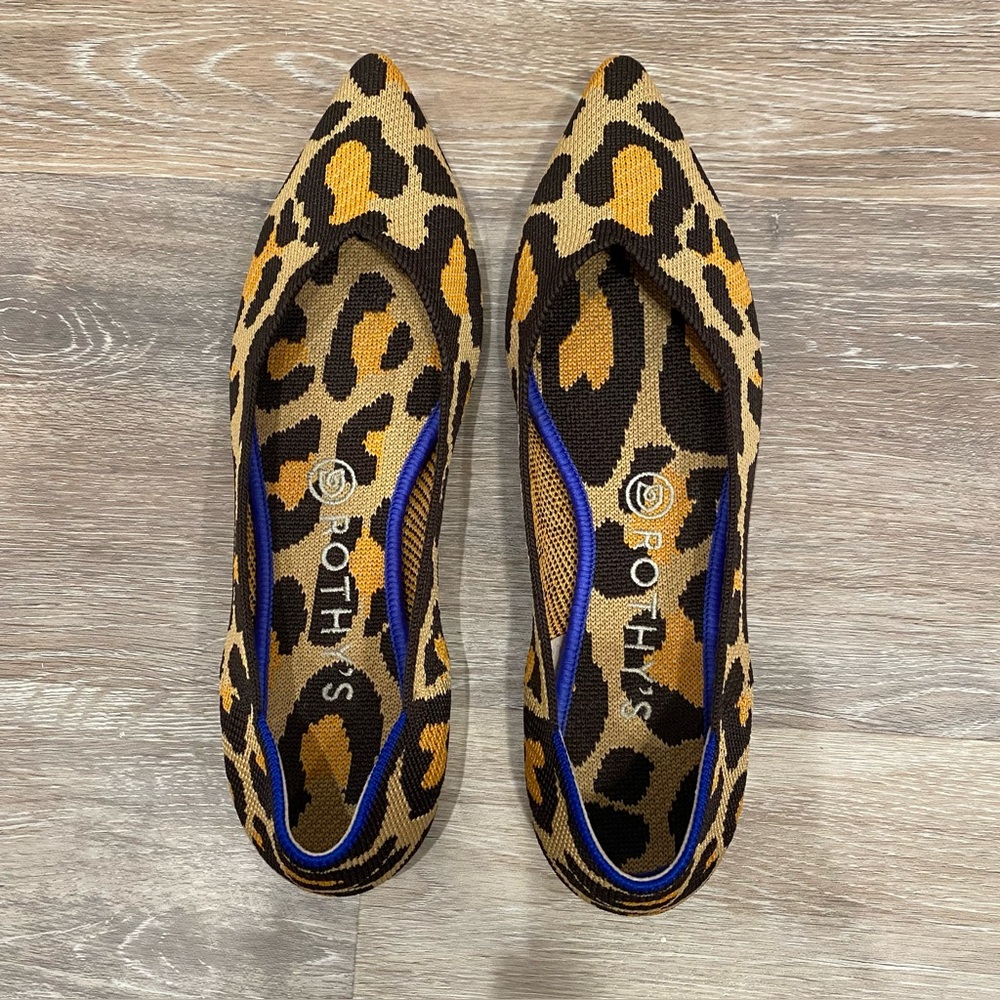 Rothy’s The Point ll Flats- Desert Cat